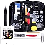 Vastar Watch Repair Kit, Watch Repair Tools Professional Spring Bar Tool Set, Watch Band Link Pin Tool Set with Carrying Case