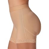 Leonisa Lift Sculpt Shapewear Shorts for Women, Mid-Rise Shaper Shorts with Tummy Control and Butt Lifter Support
