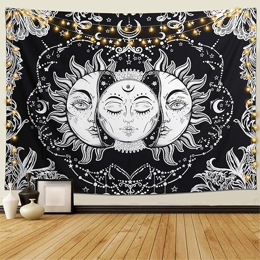 Dremisland Tapiz de Pared Indio Hippie Bohemio Mandala psicodélico