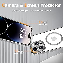 IAIYOXI Magnetic Clear Case for iPhone 8 with Full