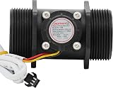 DIGITEN G1.5" Water Flow Hall Sensor Switch Meter 10-150L/min Hall Effect view 1