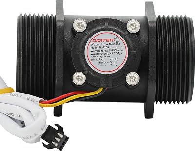 DIGITEN G1.5" Water Flow Hall Sensor Switch Meter 10-150L/min Hall Effect
