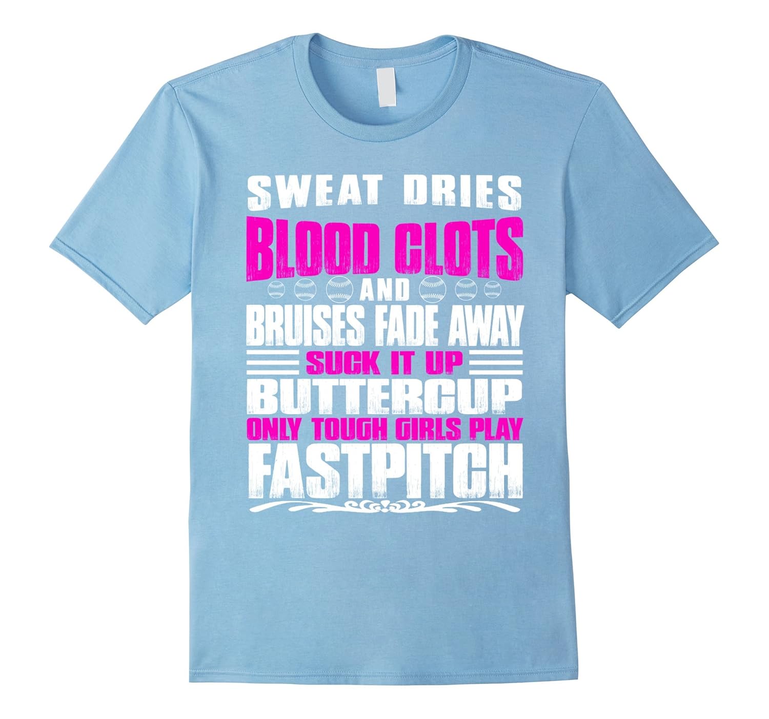 Only Tough Girls Fastpitch Softball Shirt4LVS 4loveshirt
