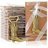 36 Pieces Cowboy Boot Bottle Openers Baby Shower Bottle Opener Favors for Guest Bridal Shower Party Bottle Opener Gifts for Baby Shower Wedding Birthday Party Favor Decoration Supplies (Bronze)
