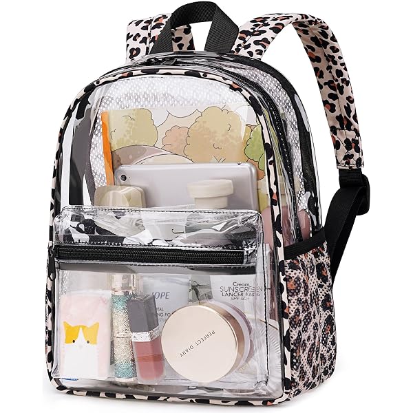 Amazon.com: ALAZA Black & White Leopard Print Cheetah Clear 