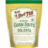 Bob's Red Mill Organic Corn Grits / Polenta, 24oz (Pack of 1) - Vegan, Kosher