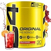 C4 Original Pre Workout, 150mg Caffeine, Fruit Punch 30 Servings | Zero sugar, creatine, citrulline &amp; beta-alanine for energy, endurance and pumps.