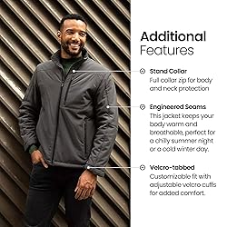 Weatherproof Men's Softshell Jacket for Men, Wind