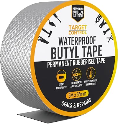 Target Control Waterproof Tape 5M x 55MM Pipe Leak Repair Tape