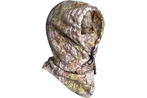 WATAYO Hunting Face Mask for Cold Weather- Winter Camouflage Balaclava Face Mask- Hunting Trapper Hat Headwear for Men Women