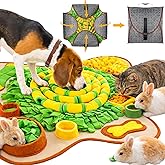 Snuffle Mat for Large Dogs, Interactive Sniffing Feeding Training Mat for Puppy Slow Feeder Dog Brain Stimulating Enrichment 