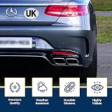 Rubigo 3 Pack UK Car Stickers Vinyl Legal Size EU Brexit Flag Replacement view 6