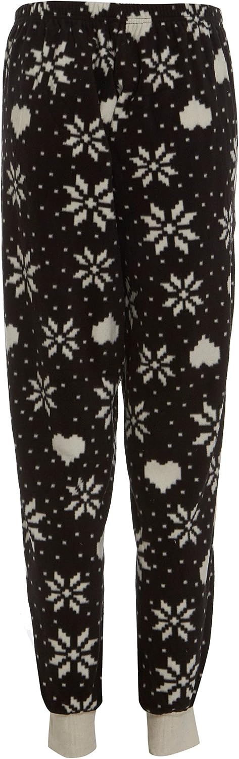 Cuffed Fleece Pyjama Bottoms Best Sale 
