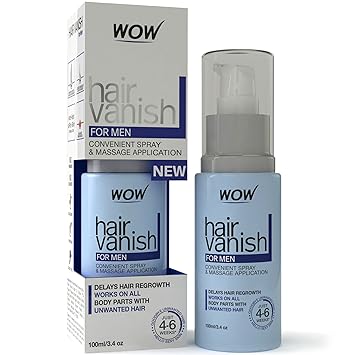 New Wow Hair Vanish For Men All Natural Hair Removal Cream