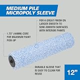 Harris Trade Medium Pile Micropoly Roller Sleeve 12 Inches view 2
