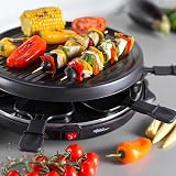 Giles & Posner Electric Round Raclette Grill 800W Indoor Tabletop 6 view 6