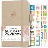 Clever Fox Self-Care Journal Pocket Seashell Purple 90 Days Wellness