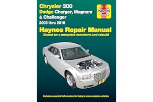 Chrysler 300 (05-18), Dodge Charger (06-18), Magnum (05-08) & Challenger (08-18) Haynes Repair Manual: (Does not include info