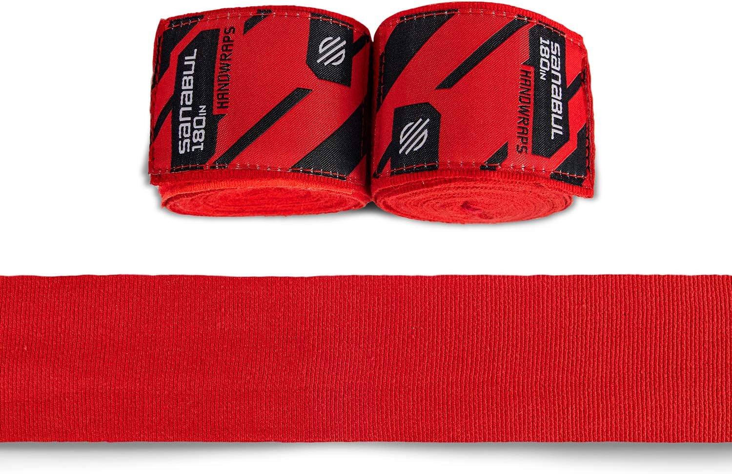 Sanabul Elastic Professional 180 inch Handwraps for Boxing Kickboxing Muay Thai MMA (Black, 180") : Sports & Outdoors