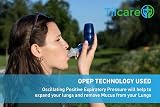 Tilcare Mucus Relief Lung Expansion Device - OPEP Breathing Exerciser view 2