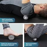 Beenax Lacrosse & Hard Spiky Massage Ball Set for Trigger Point Relief view 4