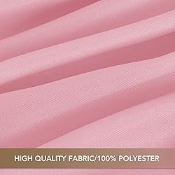sancua Round Tablecloth 90 Inch Diameter, 8 Pack