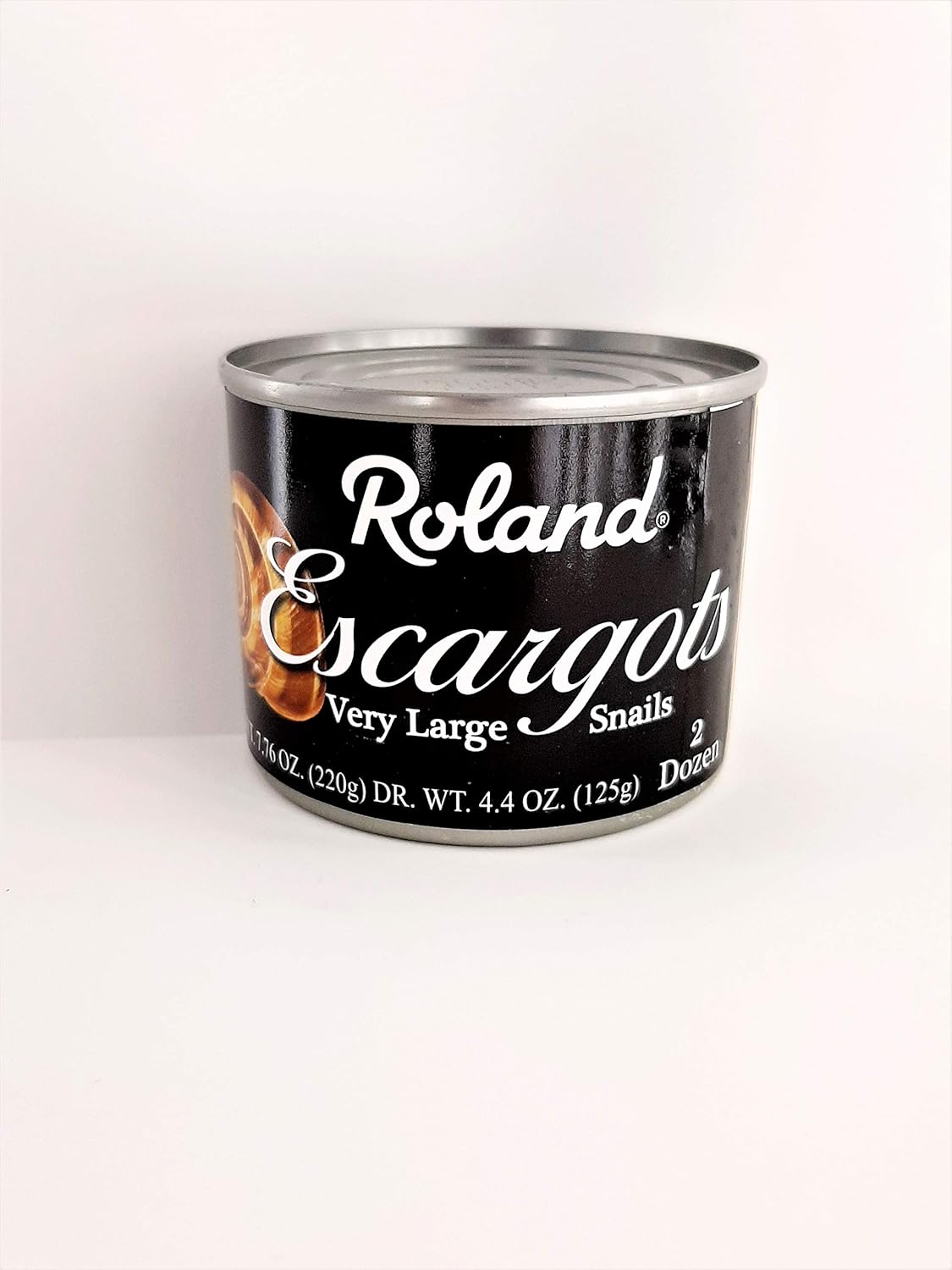 Roland Very Large Escargot Snails, 7.75ounce Can Grocery
