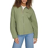 Levi's Women's Zip Up Utility Jacket With Collar