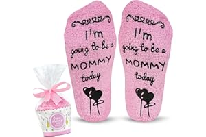 Cavertin Women's Labor and Delivery Socks with Gift Packaging