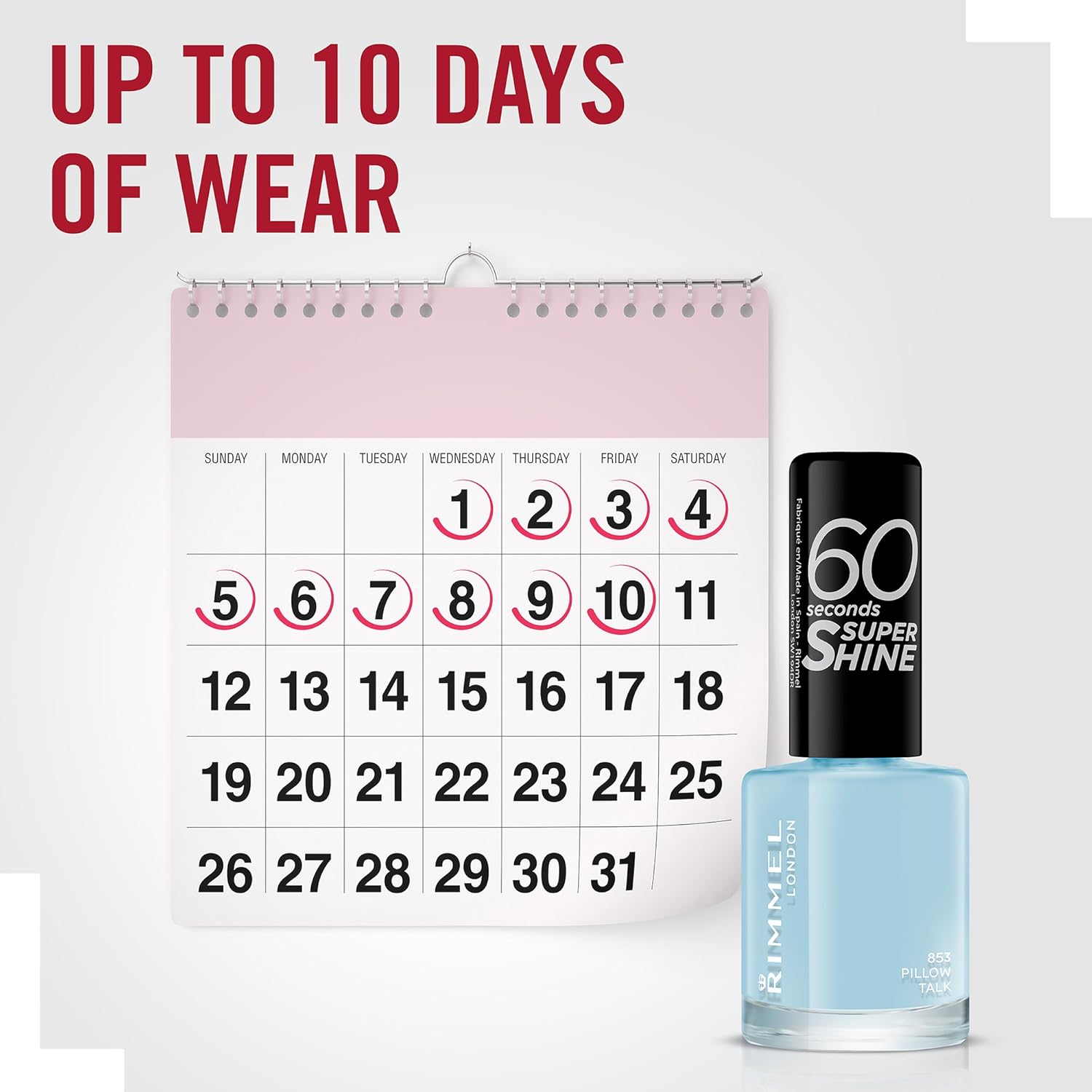 Buy Pillow Talk Rimmel 60 Seconds Super Shine Nail Polish 8 Ml