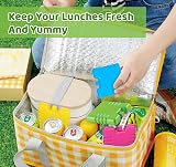 Homebay Freezer Blocks Ice Packs 6 Pack for Lunch Cool Bags Camping view 5