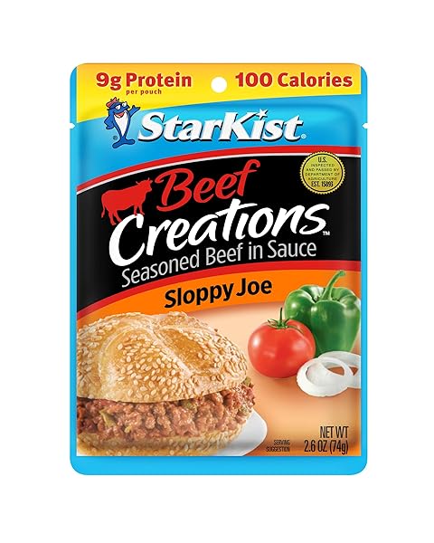 STARKIST BEEF CREATIONS SLOPPY JOE, 2.6 OZ POUCH