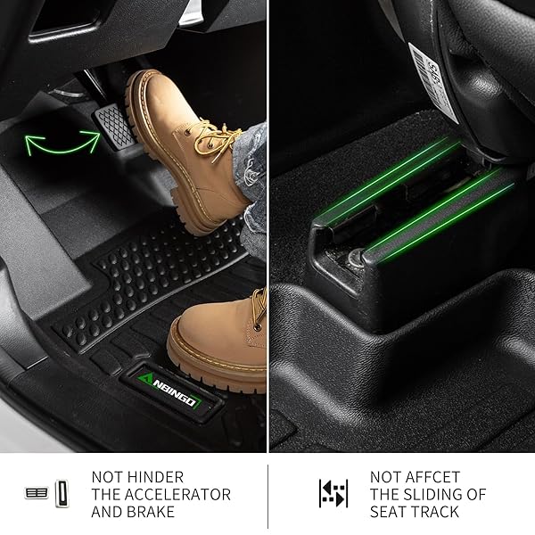 ANBINGO®FLOOR MATS FIT FOR INFINITI QX80/NISSAN ARMADA 2019-2024 ALL WEATHER CAR MATS RUG FOR NISSAN ARMADA TPE RUG MAT FOR INFINITI QX80 RUBBER TRUNK LINER CARPET FOR NISSAN ARMADA ACCESSORIES