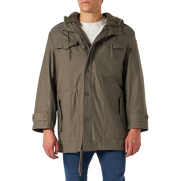 CamoOutdoor Men's German Army Classic Parka Military Combat Jacket