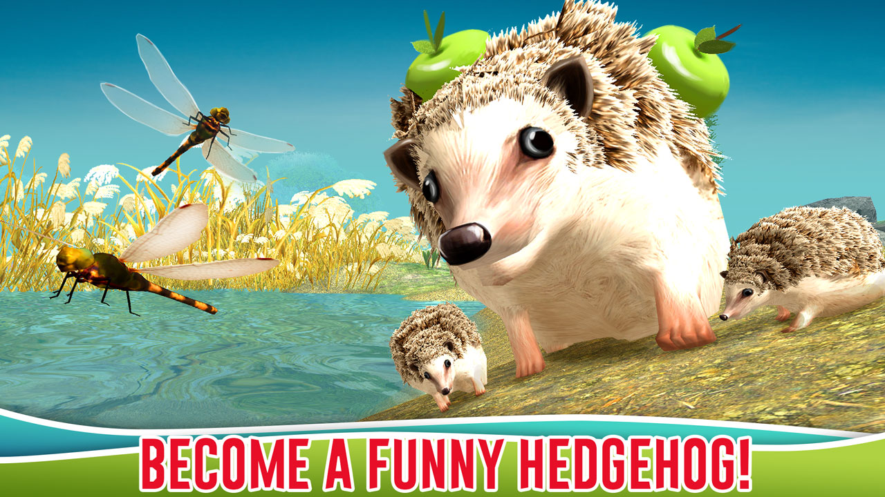 Wild Hedgehog Simulator 3D Forest Animal Survival