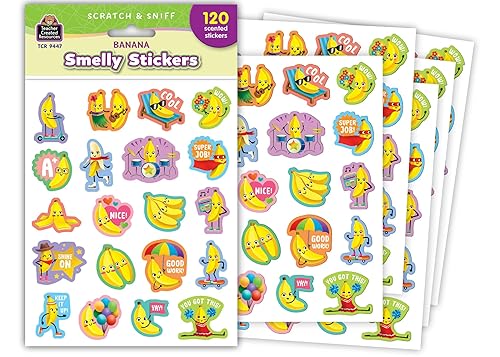 Teacher Created Resources Banana Smelly Stickers (TCR9447)