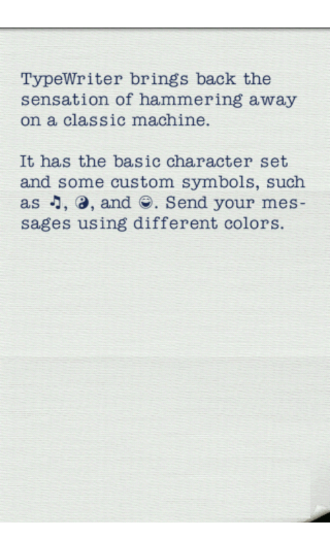 TypeWriter