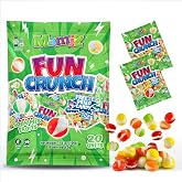 20ct Freeze Dried Candy - Sour Fruit Flavor, Gluten Free, Kosher | 20 individual 5g snack packs, tangy, crunchy, sweet, nut-free, party favors. Great for lunchboxes and sour candy lovers.