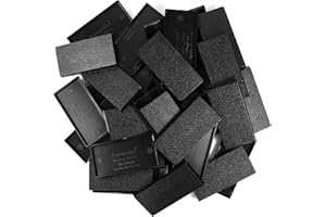 Evemodel Plastic Model Bases Rectangle Black ABS for Wargame Tabletop Military Simulation Scene (30 * 60mm-40pcs)