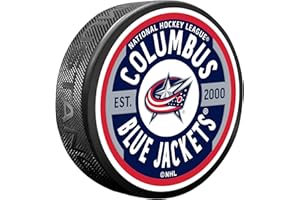 Sports Decor Columbus Blue Jackets Gear Textured Puck