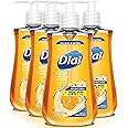 Dial Antibacterial Liquid Hand Soap, Gold, 9.375 Fluid Ounce (Pack of 4)