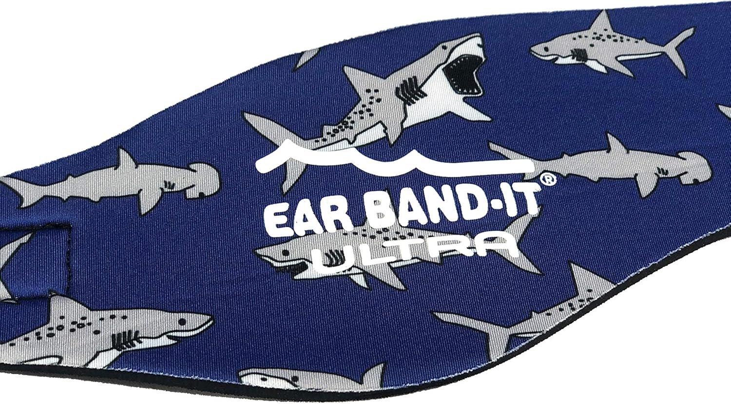 Ear Band-It Ultra Swimming Headband - Best Swimmer's Headband - Keep Water Out, Hold Earplugs in - Doctor Recommended - Secure Ear Plugs - Invented by ENT Physician : Sports & Outdoors