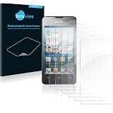 6 Pellicole Protettive Per Huawei Ascend P6 – Cristallo Trasparente, Made In Germany, Anti-graffio 4H - 4