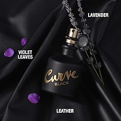 Curve Black For Men, Cologne Spray with Casual Day