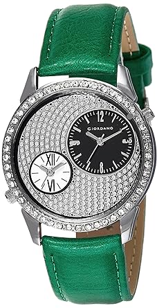 Giordano Analog Silver Dial Womens Watch - 60070-01-33