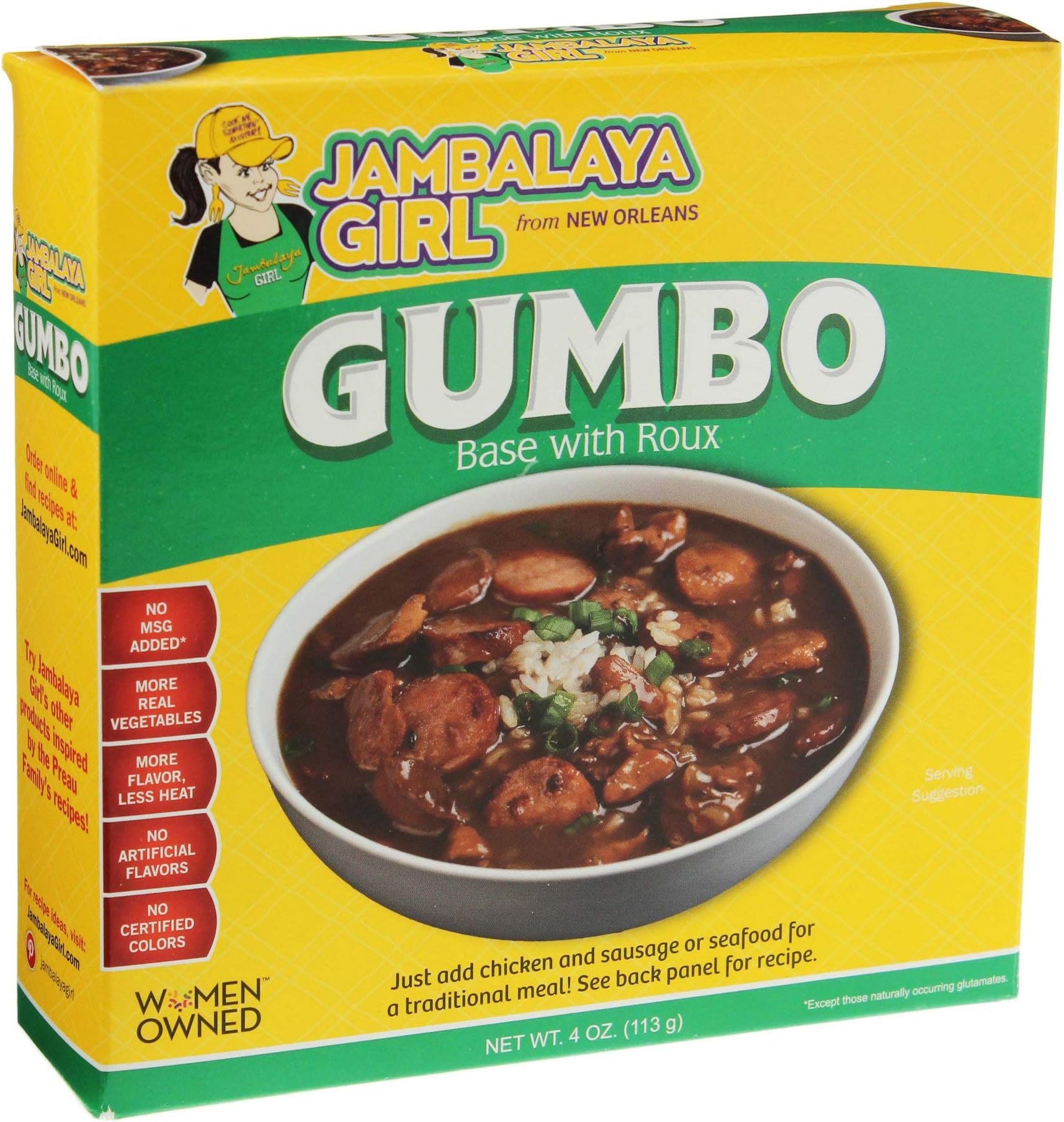 New Orleans Food Products (Gumbo, 5 pack)5 pack discontinued, please order the 4 pack moving forward
