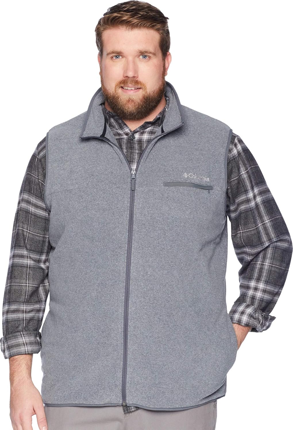 columbia men's mountain crest vest