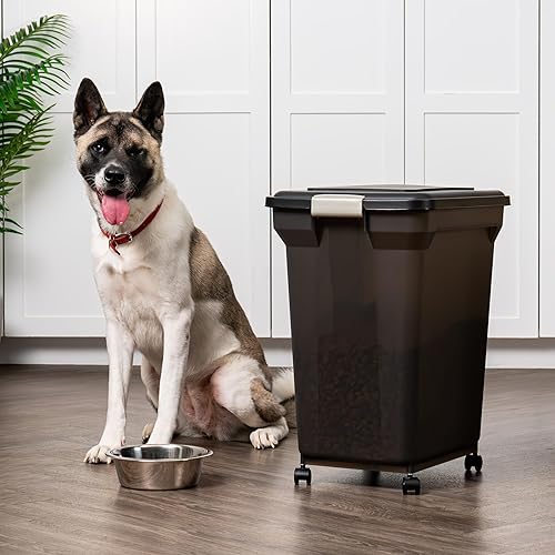IRIS 58 Airtight Pet Food Container Dog Cat Food Storage