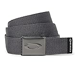 Oakley Ellipse Web Belt, Forged Iron, One Size