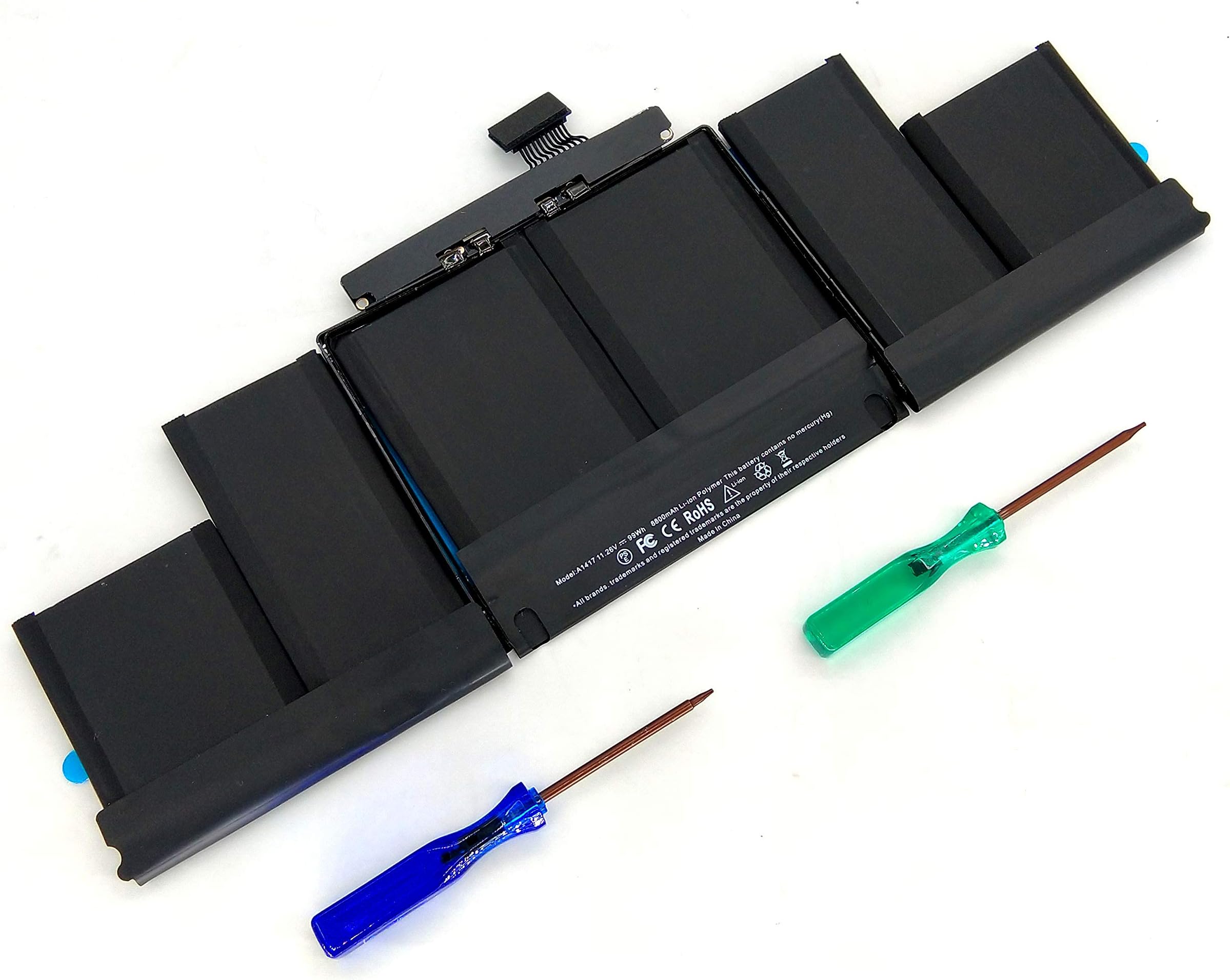 P Powerhut New A1417 Laptop Battery for MacBook Retina Pro 15" A1398(2012 Early-2013 Version) ME665LL/A ME664LL/A MC975LL/A MC976LL/A MD831LL/A/A 020-7469-A